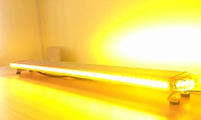 Світлоакустична панель «Стріла Ultra Slim» 118-60LED (жовта)