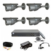 Комплект видеонаблюдения ATIS KIT-DVR-0x4 STANDART