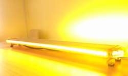 Світлоакустична панель «Стріла Ultra Slim» 118-60LED (жовта)
