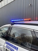 Світлоакустична СГП Панель 135-80XLED синя-червона в комплекті з сигн. пристр.