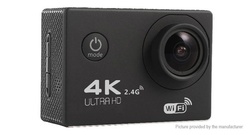 Экшн камера F60R - Full HD 4K Wi-Fi с пультом ДУ