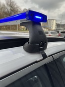 Світлоакустична панель Стріла Ultra Slim Prof 92-80XLED синя в комплекті з сигнальним пристроєм